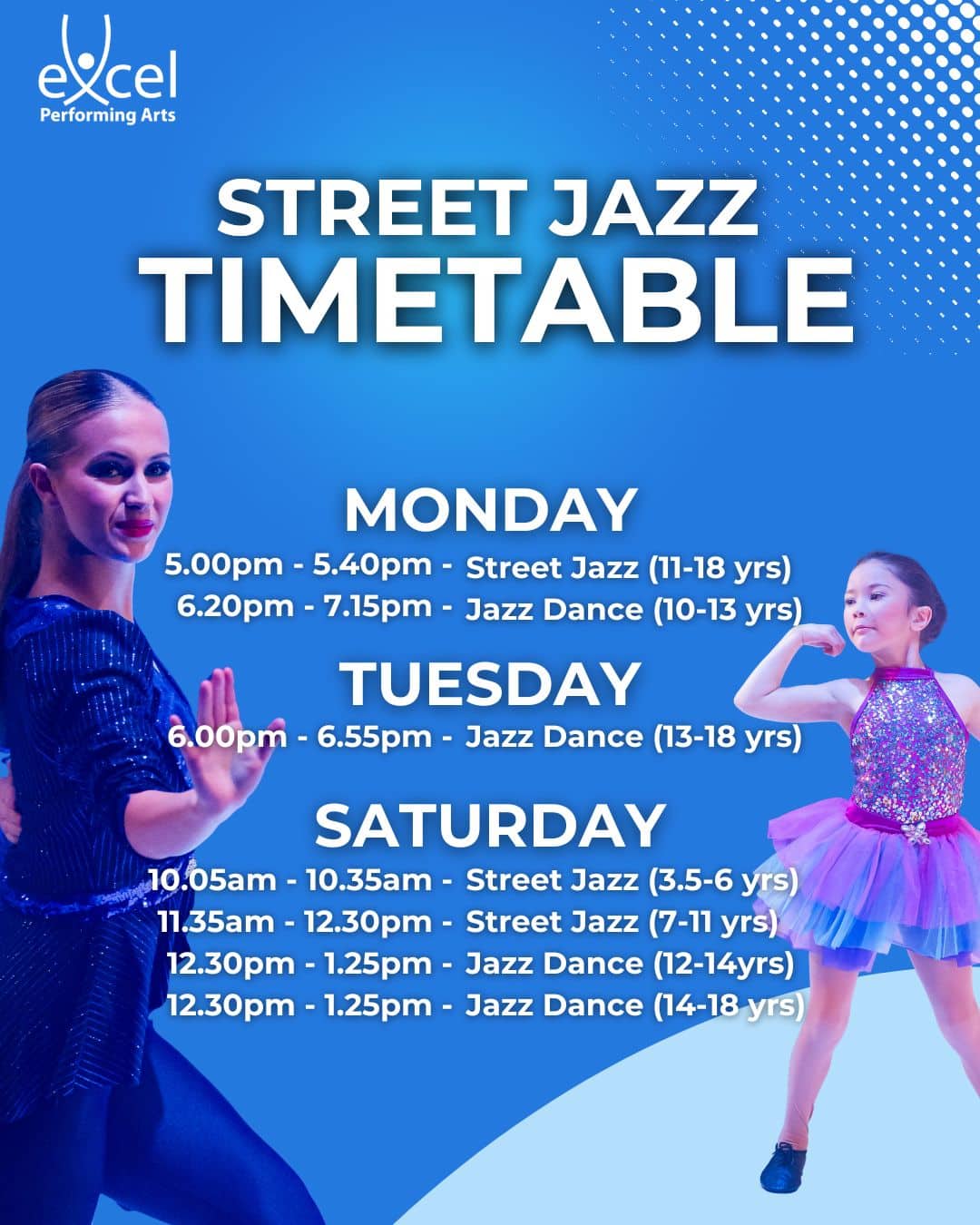 STREET JAZZ TIMETABLE | ST ALBANS | September 26